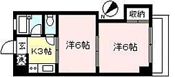 サンストーク 2Kの間取図画像