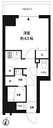 COSMOSREID錦糸町 1Kの間取図画像