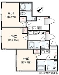 アザーレ・パッシオ矢部B 2階