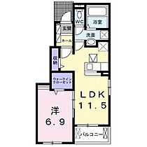 静岡県富士宮市淀師169番地7（賃貸アパート1LDK・1階・44.20㎡） その2