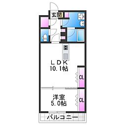 エスタジオ針中野 2階