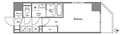 GRANPASEO北綾瀬駅前 1Kの間取図画像