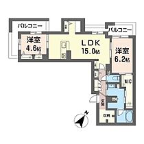 シモン　ミソノ　イースト 00311 ｜ 埼玉県さいたま市緑区美園４丁目10-1、2（賃貸マンション2LDK・3階・70.10㎡） その2