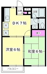 間取図画像 2DK