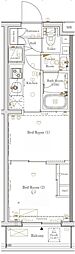 HY's新江古田 2Kの間取図画像