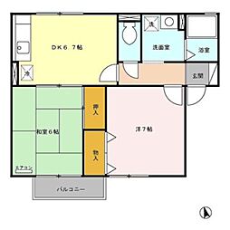 便船塚ハイツA 2階