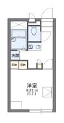 レオパレスコンフォート 1Kの間取図画像