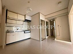 ビューシャルム松本 6階2DKのリビング/ダイニング