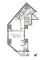 パークハビオ麻布台4階28.2万円