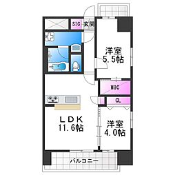 スプランディッドあびこ駅前DUE 6階