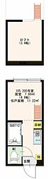 フェリス・FK ワンルームの間取図画像