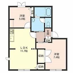 ヤマイチハイツ壱番館 1階
