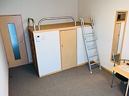 レオパレスイーグルIII 3階1Kのリビング/ダイニング