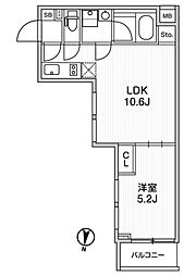 BeverlyHomes石神井台 1LDKの間取図画像