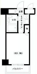 ホーユウコンフォルト大和中央 1Kの間取図画像
