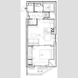 G＆J門前仲町 5階1LDKの間取り