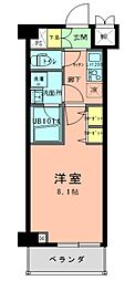 ラフィネジュ大森 1Kの間取図画像