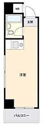 大営長者町ビル ワンルームの間取図画像