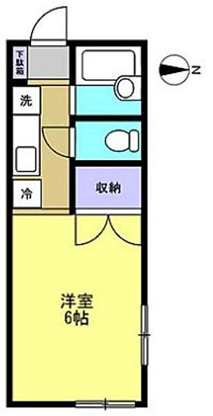 ルグラン南大沢 202｜東京都八王子市南大沢２丁目(賃貸アパート1K・2階・20.25㎡)の写真 その2