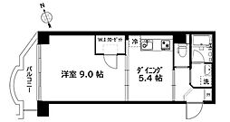 第一正栄ビル 1DKの間取図画像