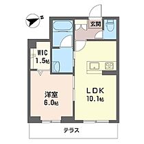 エスポワールＹＫ 00102 ｜ 埼玉県戸田市中町２丁目19-7（賃貸マンション1LDK・1階・40.27㎡） その2