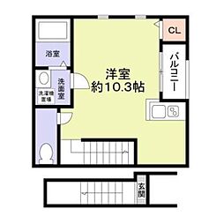 ベル アビタシオン 2階