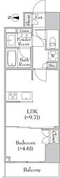 ルミーク錦糸町 1LDKの間取図画像