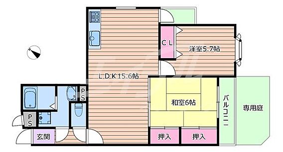 メゾン・ラ・テール_間取り_0