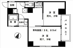 高橋ビル 5階2Kの間取り