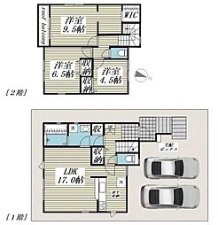 Sumai-to四街道市鹿渡01 1階3LDKの間取り