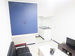 コーポ中島 302 3階ワンルームのリビング/ダイニング