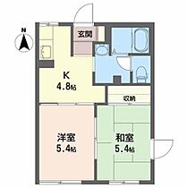 サンヴェルデ西大通り　Ｃ 101 ｜ 岩手県花巻市西大通り１丁目23-25（賃貸アパート2K・1階・35.00㎡） その2