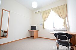 レオパレスジャスミン 208 2階1Kのリビング/ダイニング