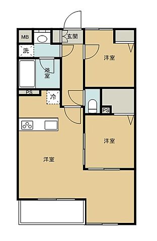 ホームズ 西武新宿線 花小金井駅 バス10分 グローブライド本社入口下車 徒歩9分 2ldk 賃料8 1万円 2階 52 63 賃貸アパート住宅情報
