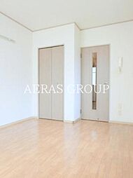 パークサイドMOGI 2階1Kのリビング/ダイニング