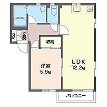 ディアス　ウエスト　タウン 00201 ｜ 埼玉県草加市西町1121-1（賃貸アパート1LDK・2階・43.40㎡） その2