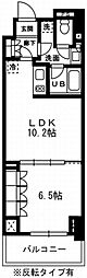 レジディア杉並方南町 1LDKの間取図画像