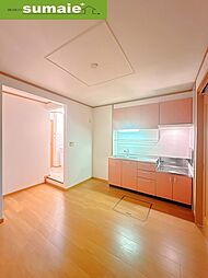 和歌山電鐵貴志川線 貴志駅 4.7kmの賃貸アパート 1階2Kのリビング/ダイニング