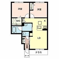 メゾン　グラース 0102 ｜ 兵庫県加古川市尾上町口里643-1（賃貸アパート2LDK・1階・56.84㎡） その2