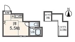 間取図画像 ワンルーム