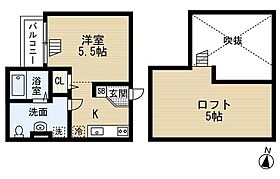 ＣＬＯＵＤ鳳  ｜ 大阪府堺市西区鳳西町１丁（賃貸アパート1K・2階・19.93㎡） その2