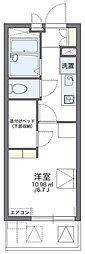 レオパレスシンシアデューク 1Kの間取図画像
