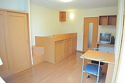 レオパレスサンライズ川島 2階1Kのリビング/ダイニング