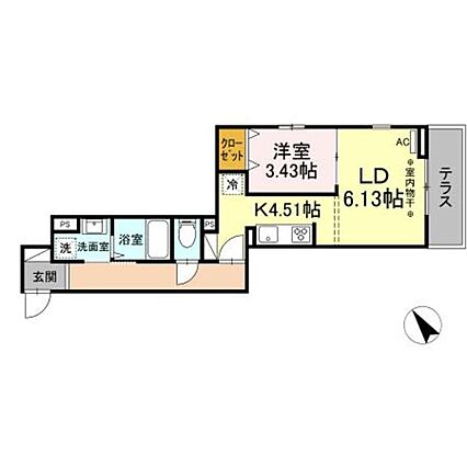 ロゼ清新_間取り_0