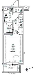 ＲＥＬＵＸＩＡ赤羽志茂 1階1Kの間取り