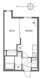 セレヌコート池袋本町 1LDKの間取図画像