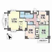 メゾン鳥居坂 0105 ｜ 兵庫県宝塚市川面６丁目5-5（賃貸マンション3LDK・1階・68.36㎡） その2