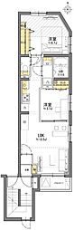 タスキリシェス新中野 2LDKの間取図画像
