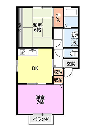 すずらんＢ棟_間取り_0