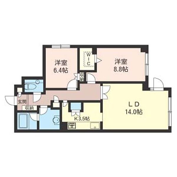 グランデ城山 00105｜東京都中野区中野１丁目(賃貸マンション2LDK・1階・81.25㎡)の写真 その2